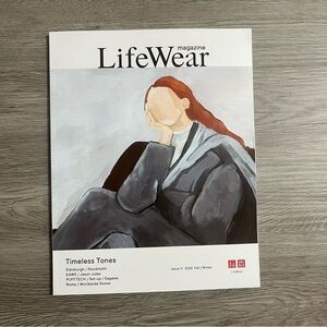 UNIQLO LifeWear Magazine Issue 11 2024 Fall / Winter KAWS + WARHOL COLLAB